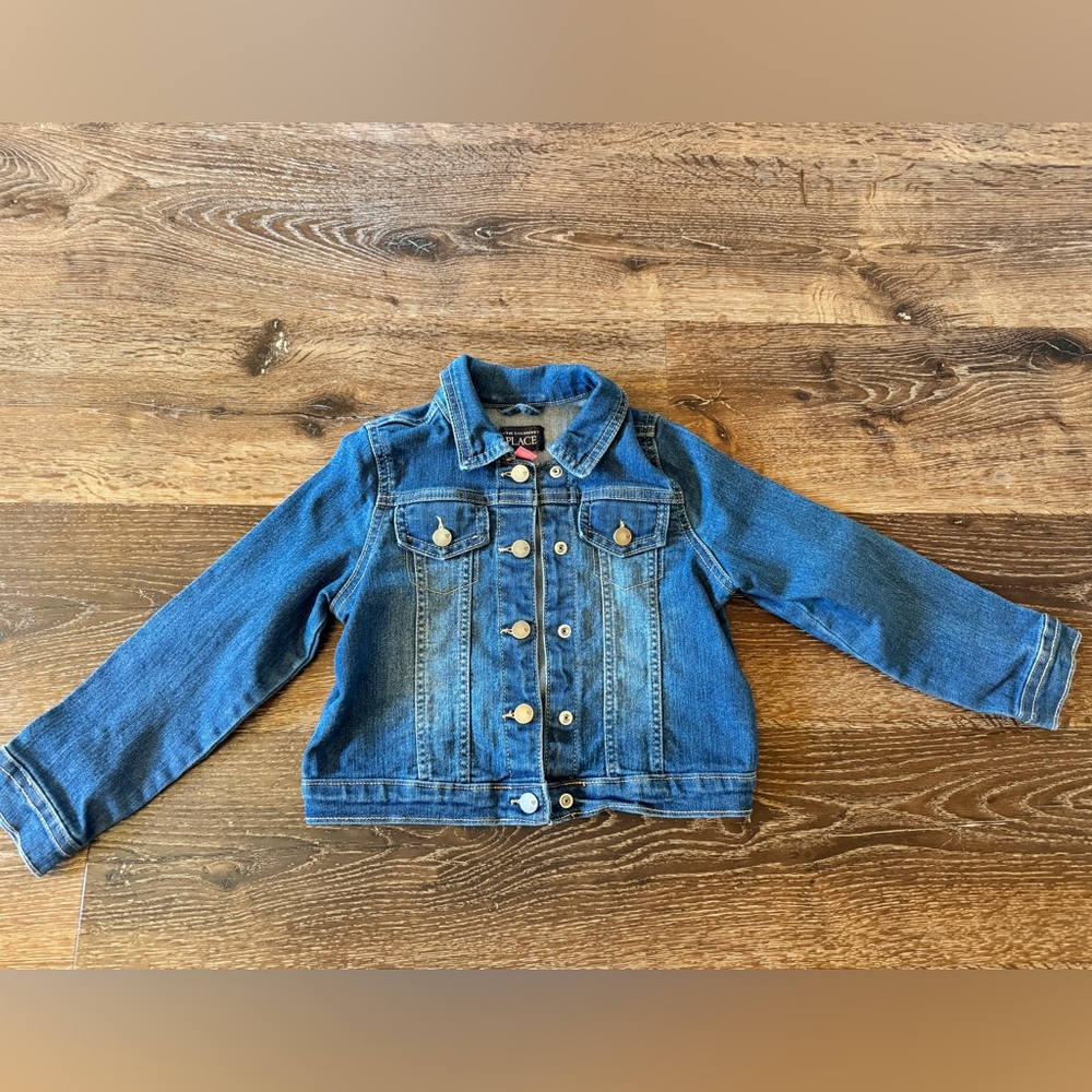 The Children's Place Medium Blue Denim Jacket
